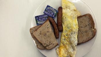 Breakfast, Columbus, IN, Jills Diner, Western Omelette